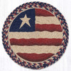 10" Primitive Flag Trivet MSPR-9-926