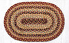 10"x15" Burgundy/Gray/Cream Miniature Swatch MS-357