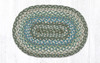 10"x15" Sage/Ivory/Settlers Blue Miniature Swatch MS-419