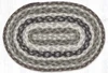 10"x15" Ivory/Gray Miniature Swatch MS-931