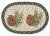 10"x15" Graphic Pinecone Miniature Swatch MSP-577