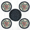 Pinecone Coasters in a Basket Set CNB-025A