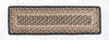 8.25"x27" Chocolate/Natural Stair Tread C-017