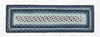 8.25"x27" Blueberry/Cream Stair Tread C-312