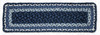 8.25"x27" Blue/Gray/Ivory Stair Tread C-443
