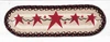 8.25"x27" Prim Star Burgundy Stair Tread ST-OP-019
