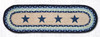8.25"x27" Blue Stars Stair Tread ST-OP-312