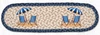 8.25"x27" Navy Beach Chair Stair Tread ST-OP-362