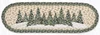 8.25"x27" Holiday Village Trees Stair Tread ST-OP-419