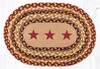 13"x19" Burgundy Stars Placemat PM-OP-357