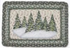 11.75"x17.5" Holiday Village Trees Placemat PP-419