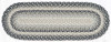 13"x36" Gray/Sand/Ivory Table Runner C-890
