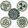 Irish Coasters in a Basket Set CNB-605