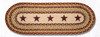 13"x36" - 13"x48" Burgundy Stars Table Runner OP-357