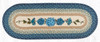 13"x36" Blue Hydrangea Table Runner OP-362
