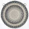 15.5" Gray/Sand/Ivory Chair Pad CH-890