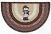 18"x29" Snowman in Top Hat Slice SCP-081