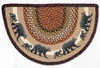 18"x29" Burgundy Mama Bear Baby Bear Slice SCP-319