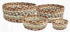 Buttermilk/Cranberry Basket Set CB-413