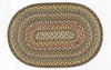 20"x30"-6'x9' Fir/Ivory Oval Rug C-051