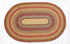 20"x30"-5'x8' Honey/Vanilla/Ginger Oval Rug C-300