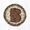 5" Rustic B Coaster IC-9-870