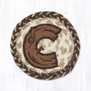 5" Rustic C Coaster IC-9-870