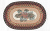 20"x30" Pinecone Red Berry Rug OP-083