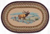 20"x30" Winter Elk Rug OP-319