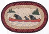 20"x30" Bears in Canoe Rug OP-396