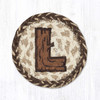 5" Rustic L Coaster IC-9-870