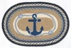 20"x30" Navy Anchor Rug OP-443