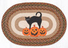 20"x30" Pumpkin & Cat Rug OP-655