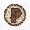 5" Rustic P Coaster IC-9-870