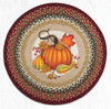 27" Autumn Pumpkin Rug RP-417