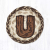 5" Rustic U Coaster IC-9-870