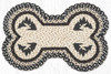 Graphic Moose Dog Bone Rug DBP-430