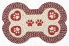 Heart Paws Dog Bone Rug DBP-9-117