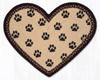 20"x30" Dog Paw Heart Rug HP-344