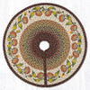 30" Holiday Floral Tree Skirt TSP-081