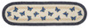13"x48" Blue Swallowtail Table Runner OP-9-921