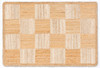 Natural/White Tiles Oblong Rug RN-04