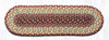 8.25"x27" Burgundy/Gray/Cream Stair Tread C-357