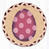 7" Purple Egg Coaster LC-873