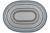 8'x11' Denim Oval Rug C-9-119