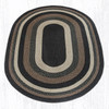 8'x11' Mocha/Frappiccino Oval Rug C-313
