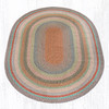 8'x11' Multi 1 Oval Rug C-328