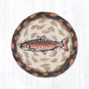 5" Red Salmon Coaster IC-010