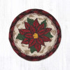 5" Poinsettia Coaster IC-417