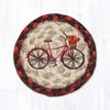 5" Red Bicycle Coaster IC-417